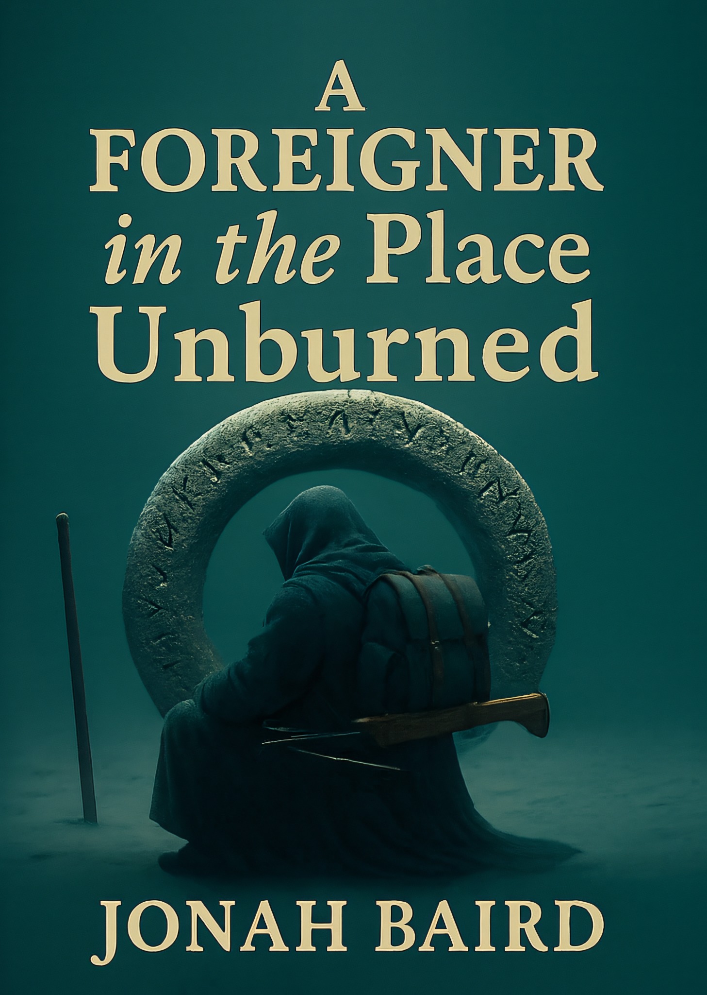 Book cover — A Foreigner in the Place Unburned